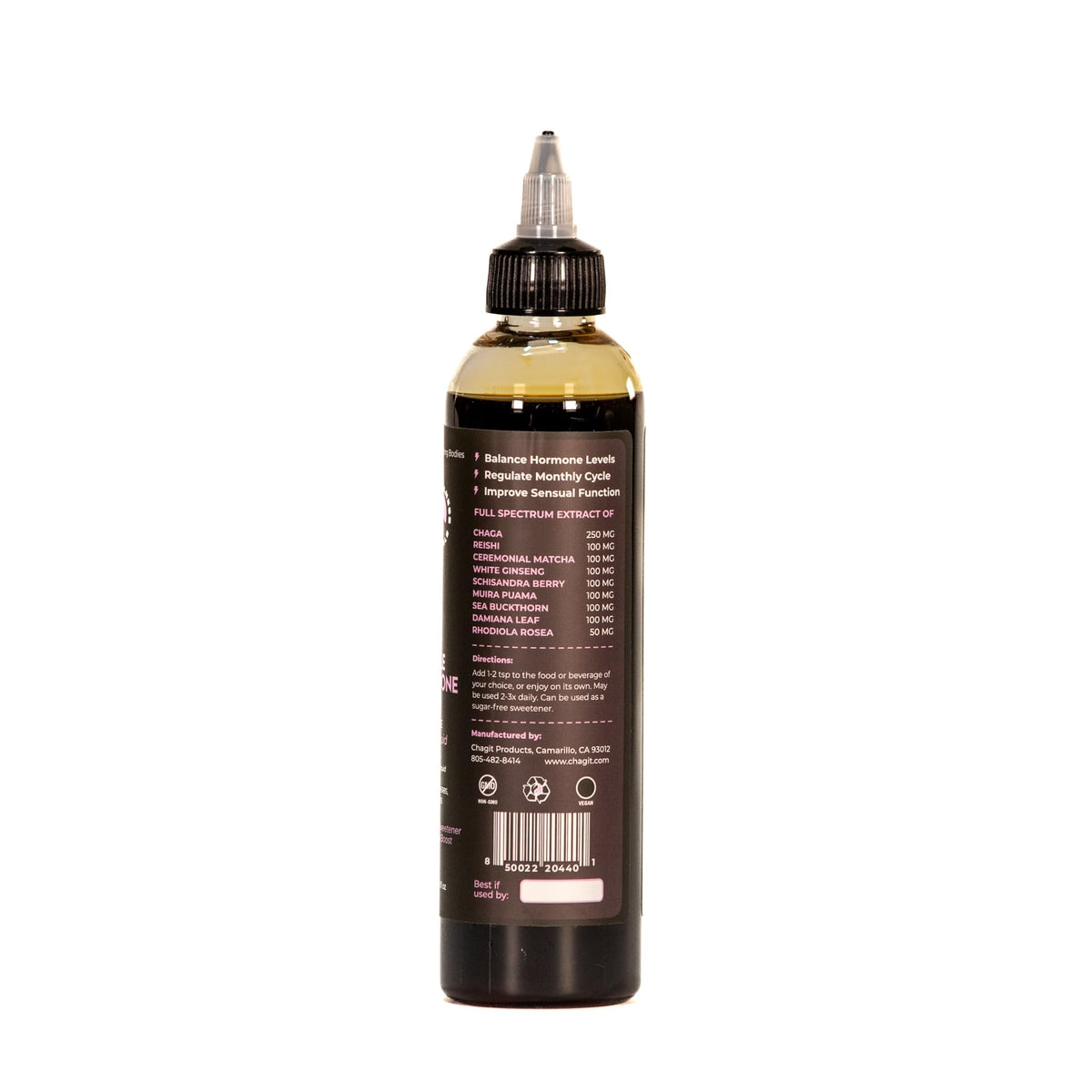 Chagit SLX Female Hormone Balance Liquid Extract - 8 Fl Oz - image 3