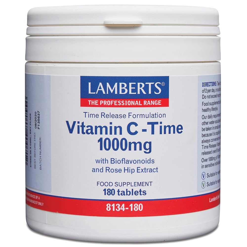 Lamberts Vitamin C Time Release - 180 Tablets