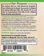 Forgotten Sprouts Digestive Enzyme with Probiotics - 90 Vegetarian Capsules - image 2