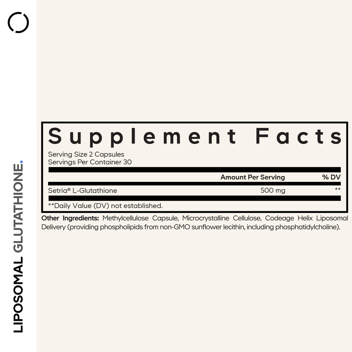 Codeage Liposomal Glutathione Supplement - 60 Capsules - image 2
