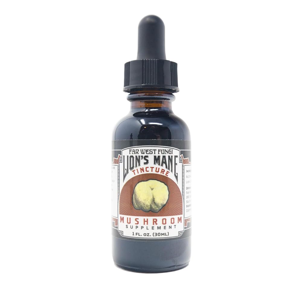 Far West Fungi 100% Fruiting Body Mushroom Tinctures