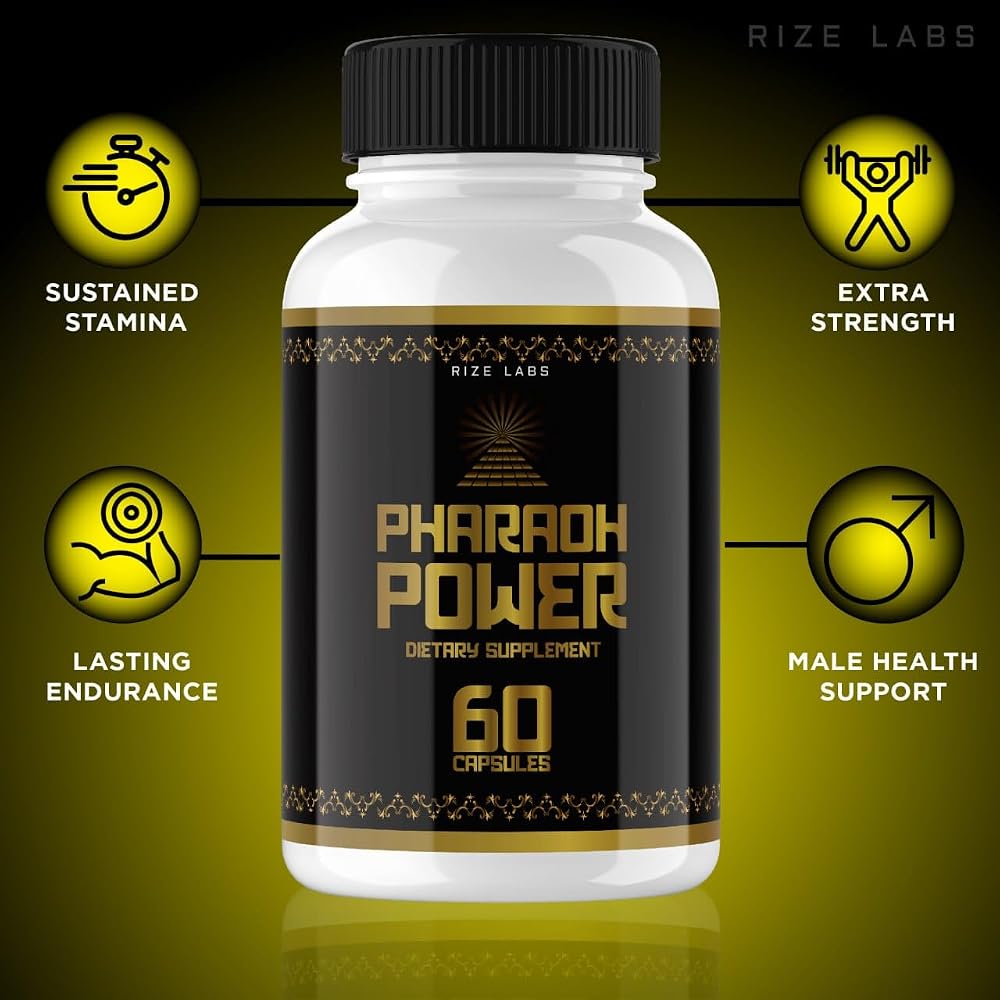 rize labs Pharaoh Power Advanced Formula Support - 180 Capsules - image 6
