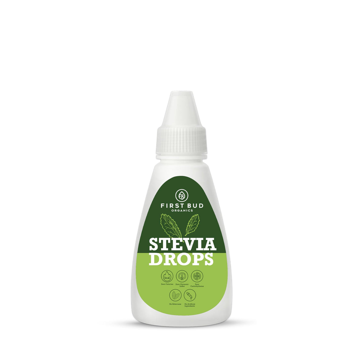 First Bud Organics Stevia Drops Liquid - 7 Ounce