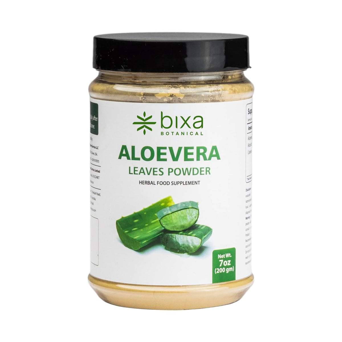 bixa BOTANICAL Aloe Vera Leaf Powder - 200 Grams