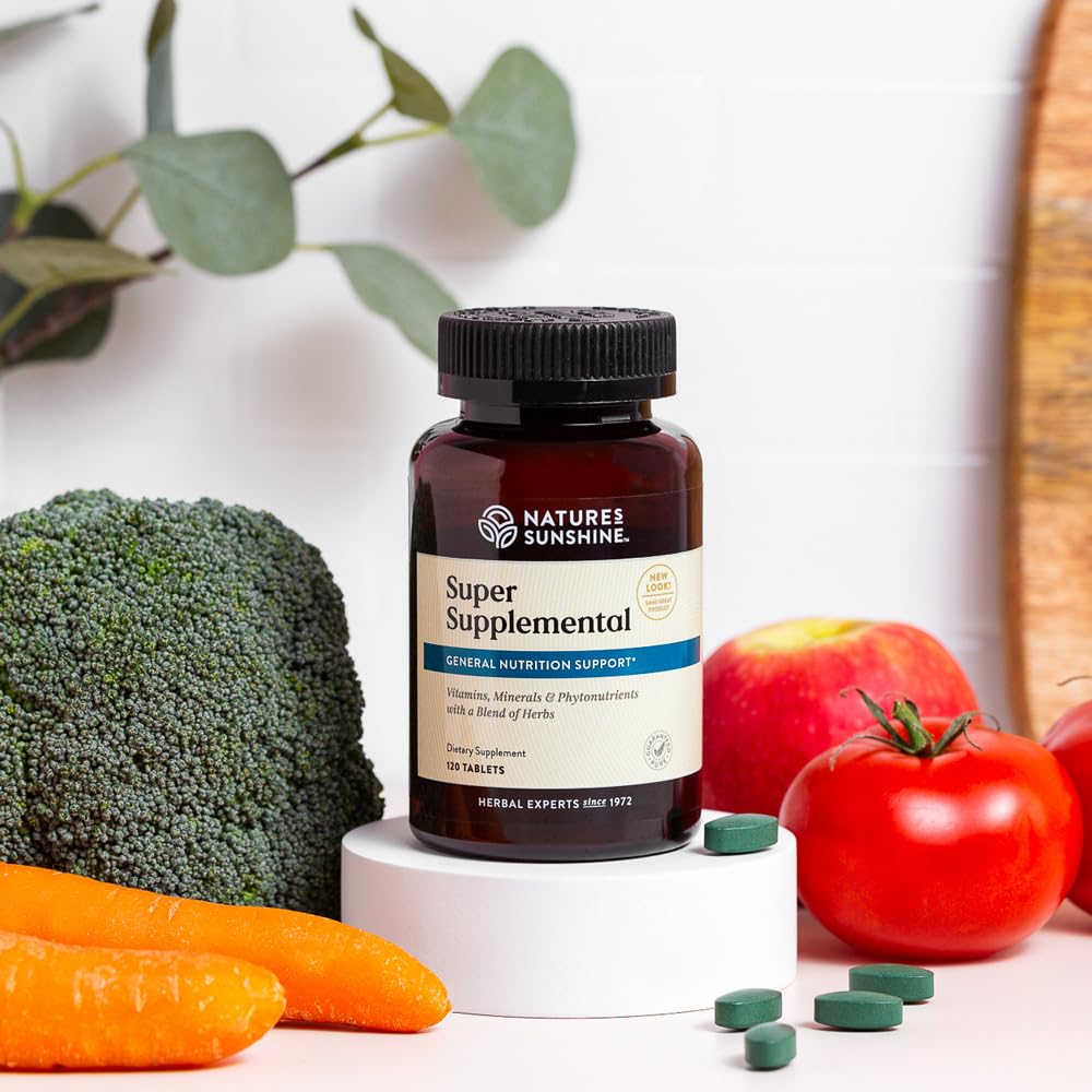 Nature's Sunshine Super Supplemental Multivitamin - 120 Tablets - image 3