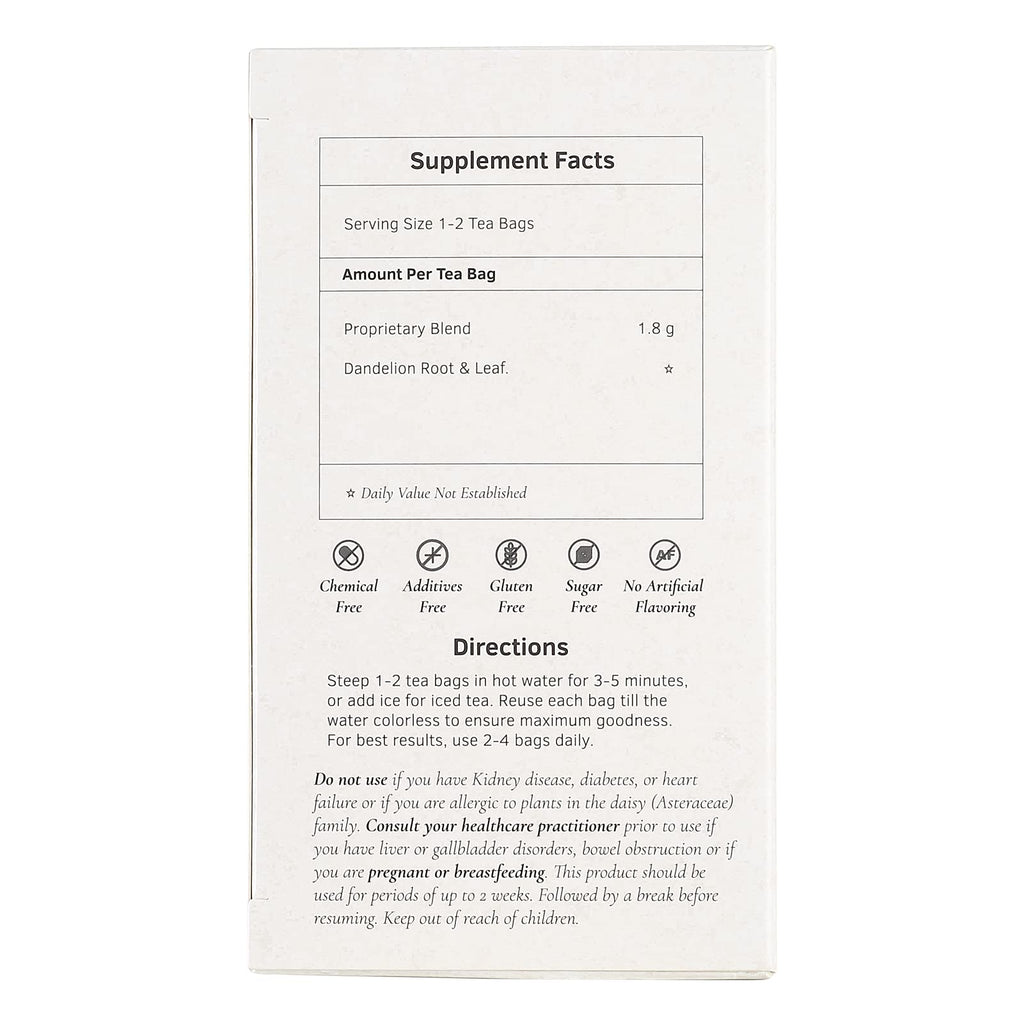 Herb Tea: Dandelion Root & Leaf for Detox & Digestion by HealthKing - image 2