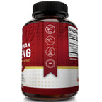 NutriFlair Korean Red Panax Ginseng 1600mg Energy & Focus - 120 Capsules - image 5