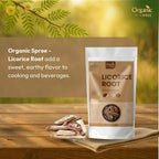 ORGANIC SPREE Licorice - Mulethi Sticks - Pure and Natural