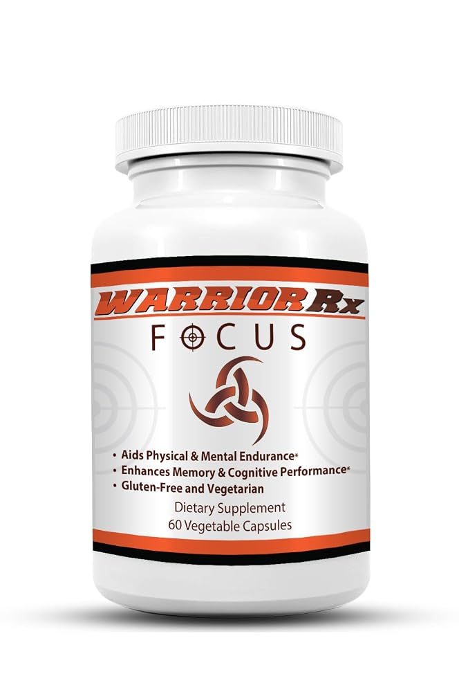 Warrior Rx Focus Maximum Strength Brain Health - 60 Capsules