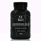 AYKO L-Glutathione 500 mg Antioxidant - 90 Vegetarian Capsules