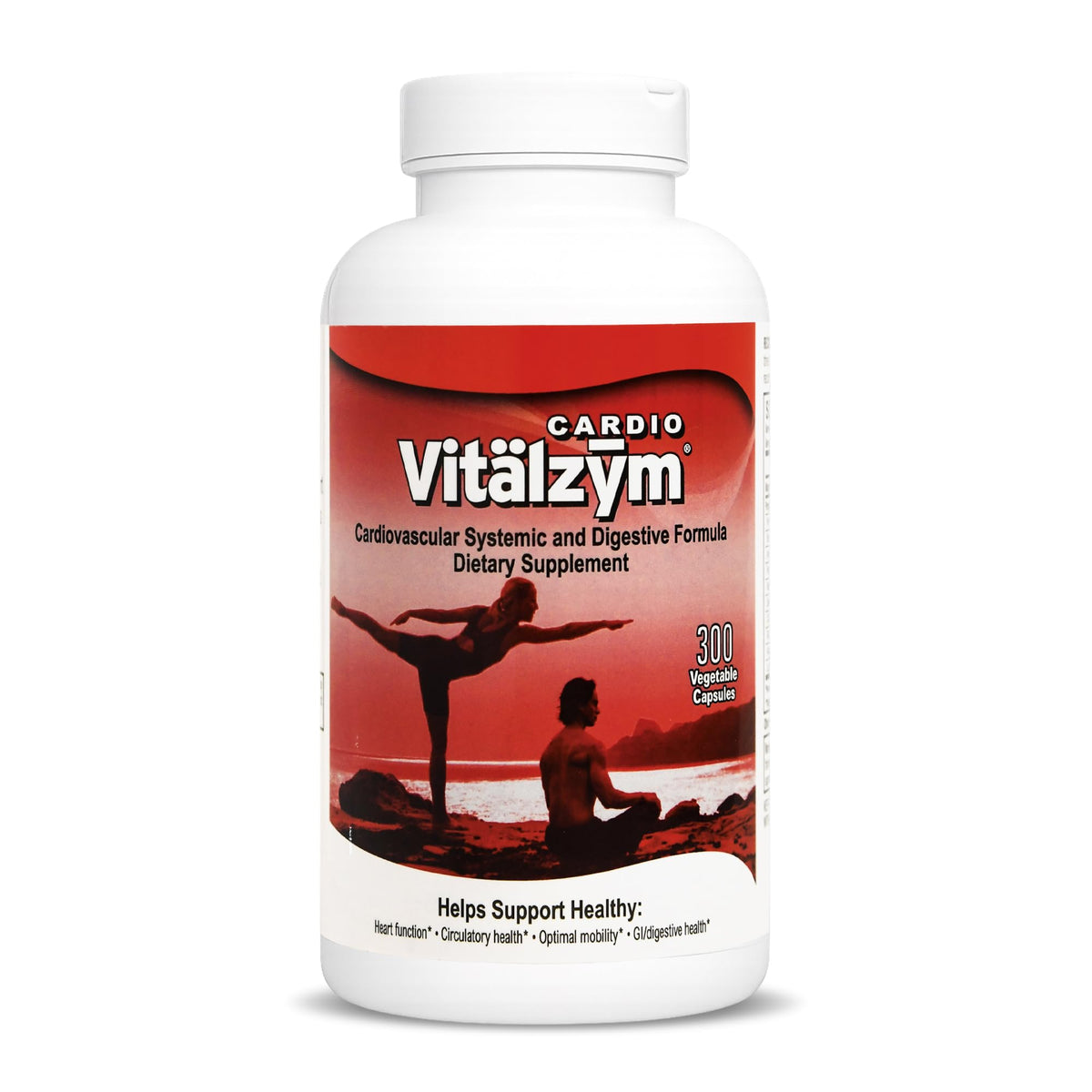 VITÄLZYM Cardio Proteolytic Systemic Enzymes - 300 Capsules