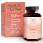 BLYSS Nutrition Organic Irish Sea Moss Capsules - 60 Capsules