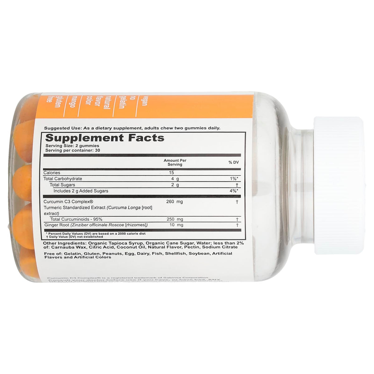 T.RQ Turmeric + Ginger Gummy - 60 Count - image 2