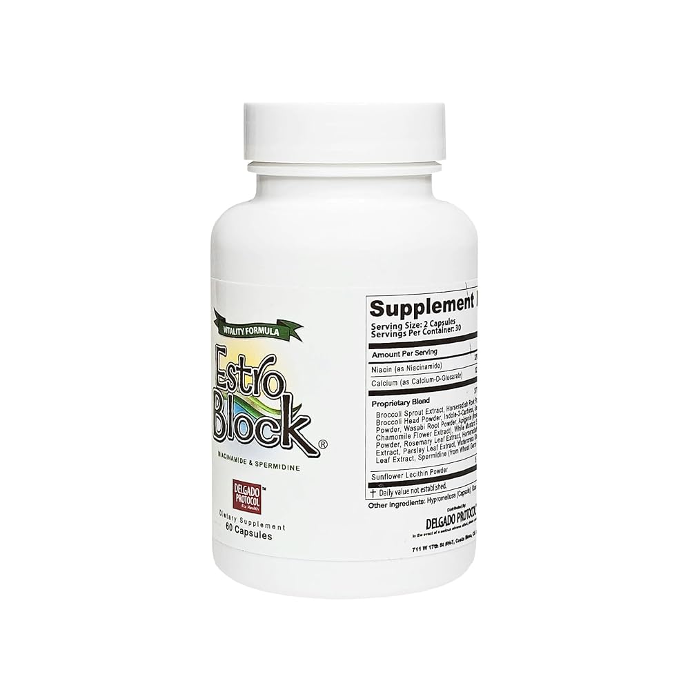 The Delgado Protocol EstroBlock Vitality - 60 Capsules - image 5