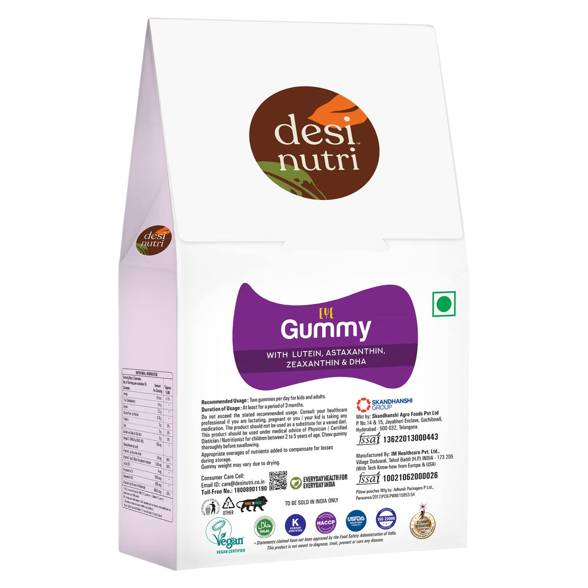 Desi Nutri Eye Gummy - 30 Gummies - image 2