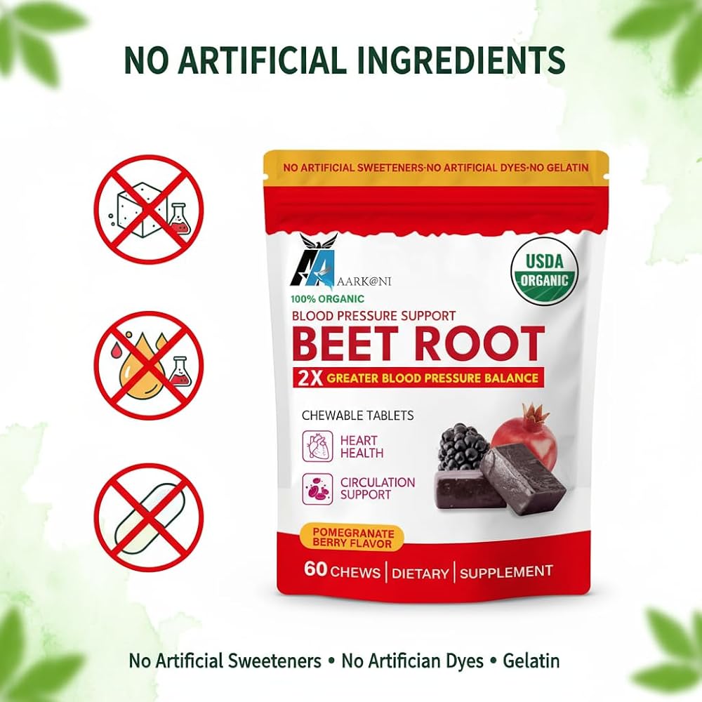 Aziz Arkani Aarkani Organic Beet Root Chewable Tablets - image 6