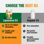 LABO Nutrition Vegan Liposomal Vitamin D3 Bone Support - 240 Softgels - image 4