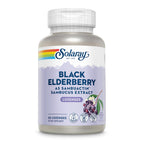 SOLARAY SambuActin Black Elderberry Extract Immune Support - 60 Lozenges