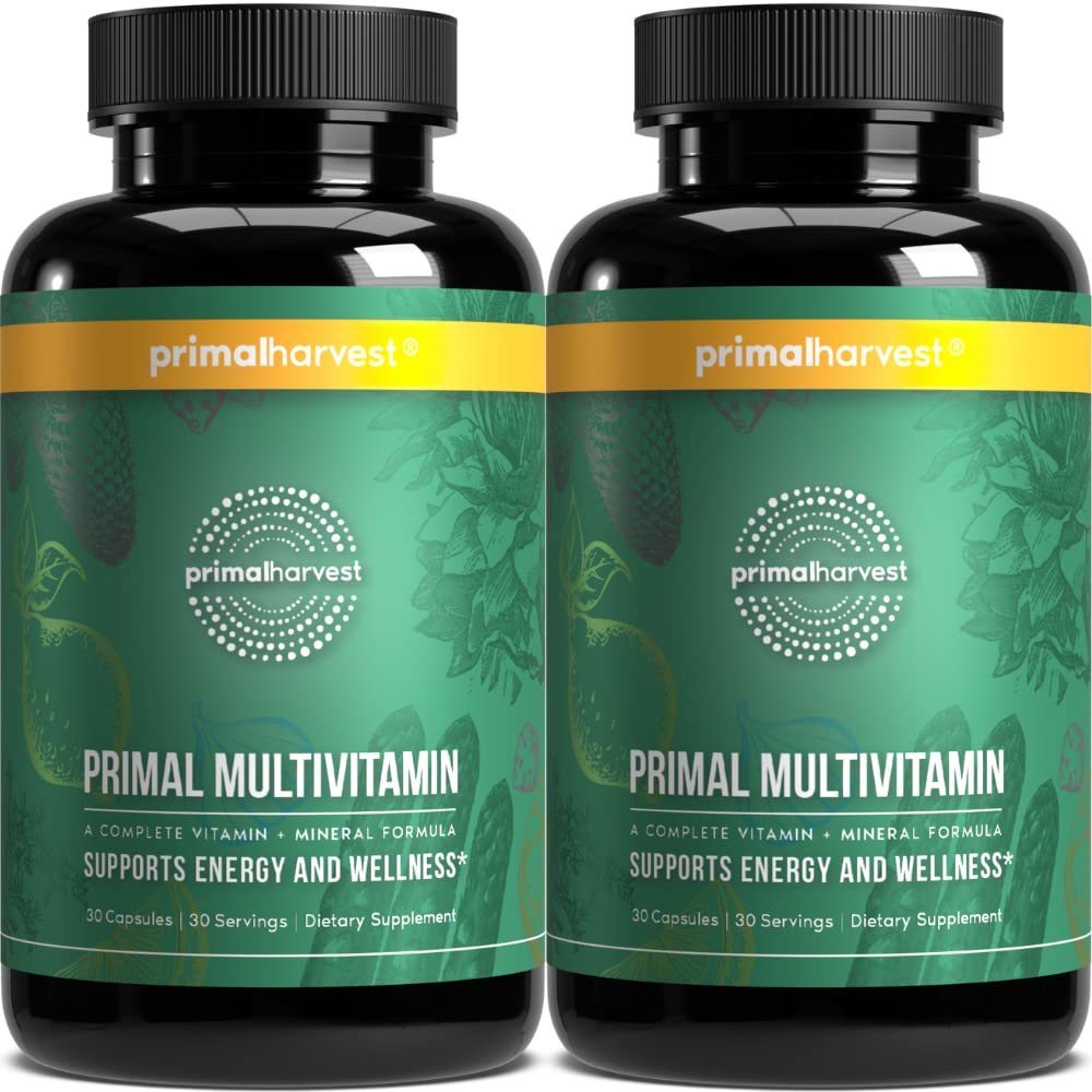 Primal Harvest Multivitamin Daily Supplement - 60 Capsules