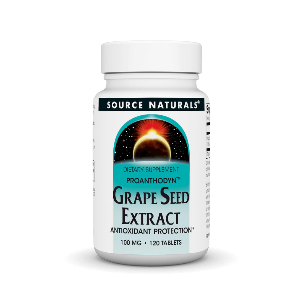 Source Naturals Grape Seed Extract 100 mg - 120 Tablets