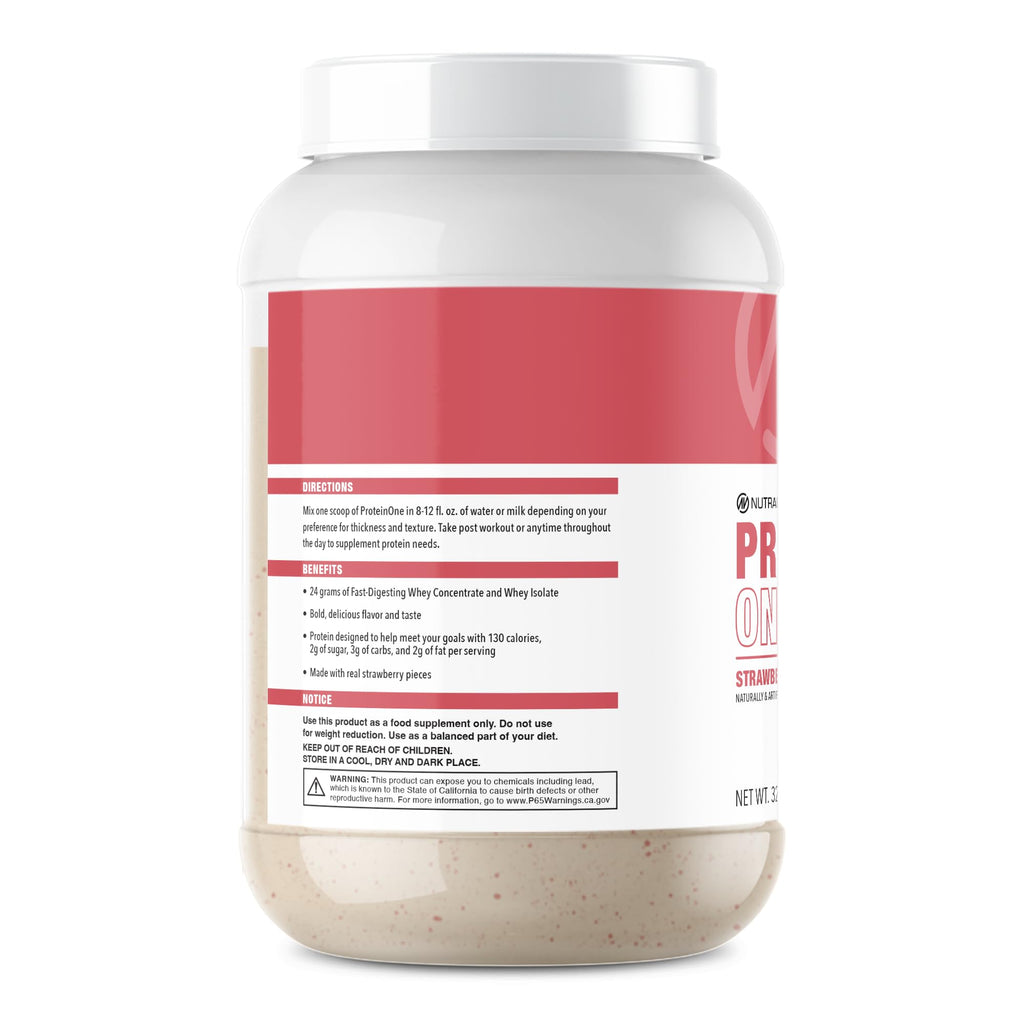 NutraOne ProteinOne Whey Protein Powder