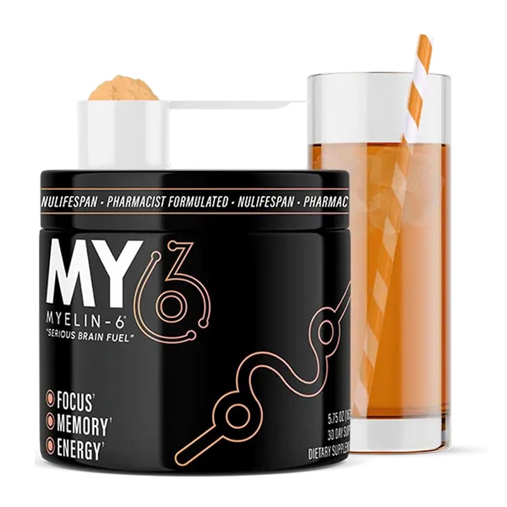 Nulifespan Myelin-6 Brain Health Drink Mix - 30 Servings