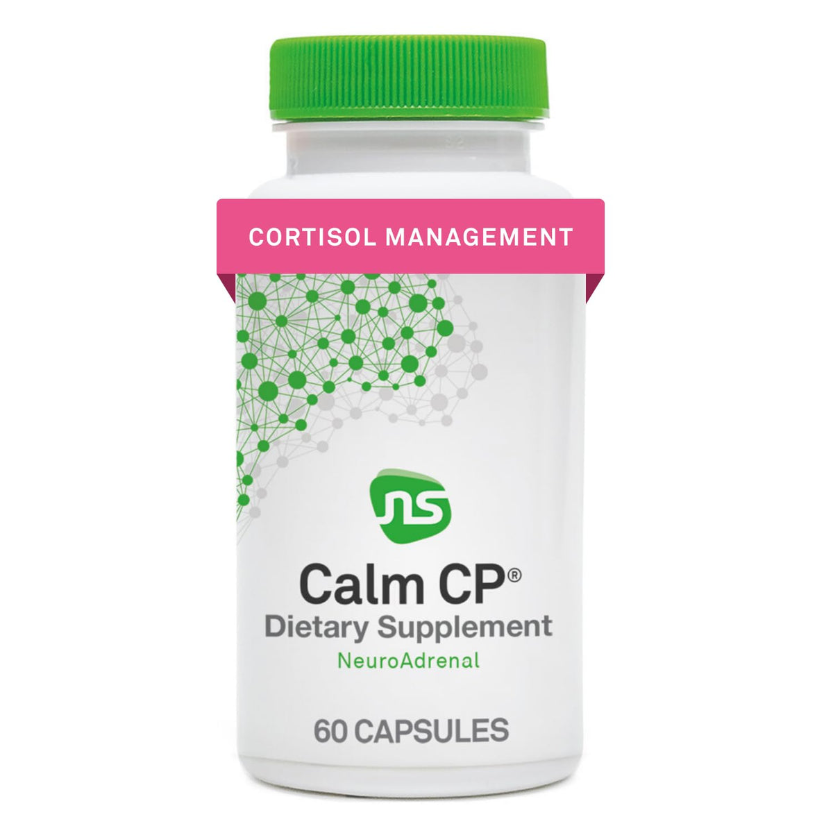NeuroScience Calm CP Neuro Adrenal Support - 60 Capsules