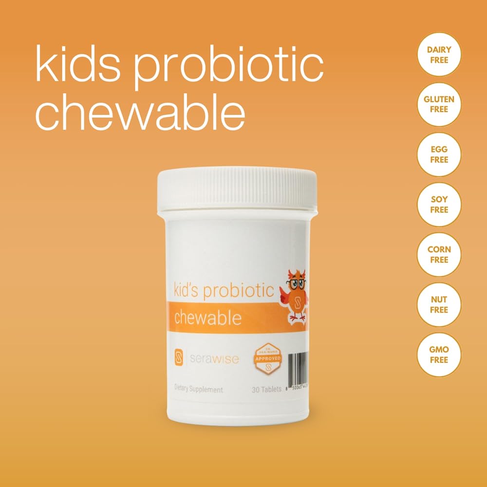 Serawise Kid's Probiotic Chewable by Dr. Ana Maria Temple - 30 Tablets - image 3