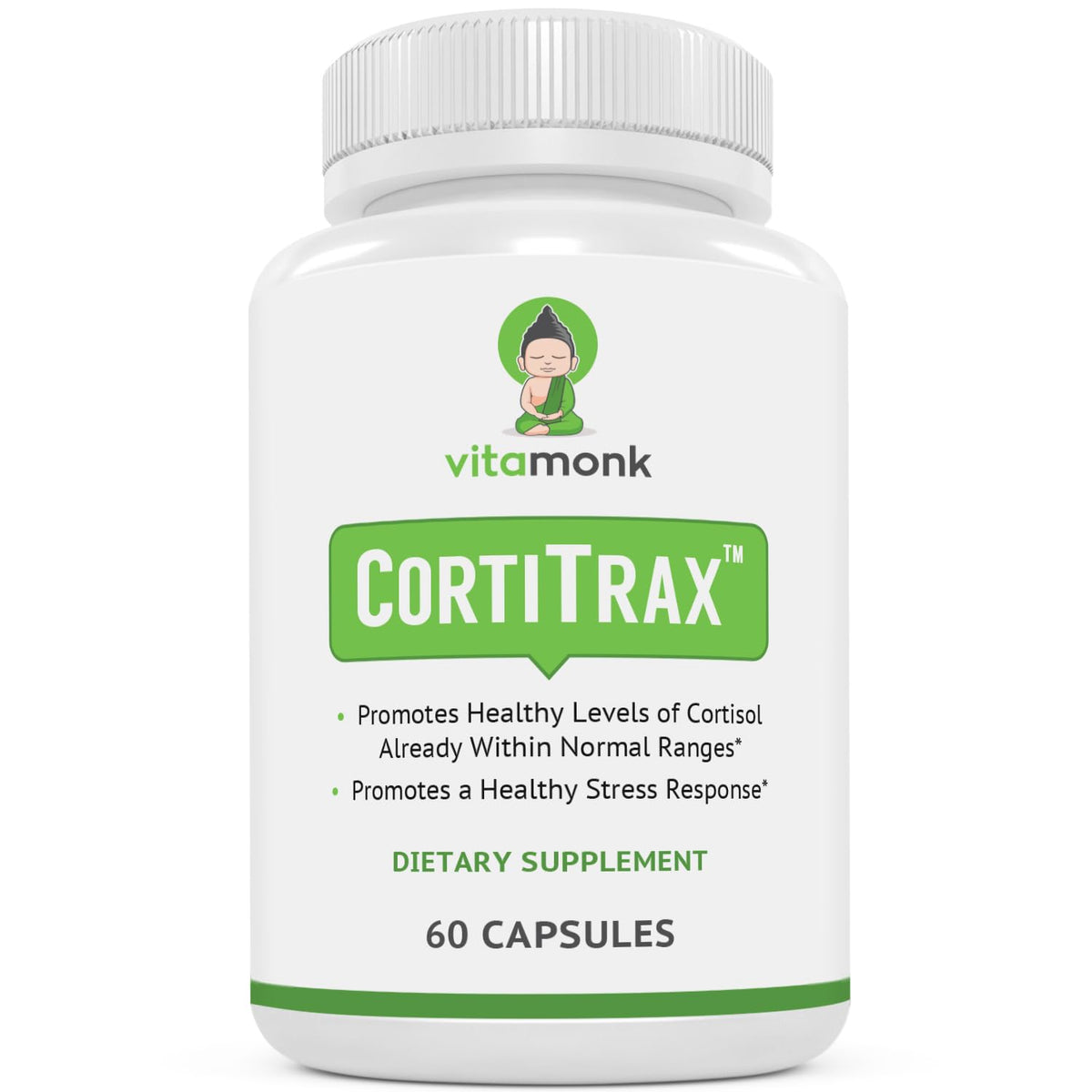 VitaMonk Cortisol Manager Stress Support - 60 Capsules