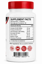 QUIT GLUTEN Digestive Supplement - 60 Capsules - image 2