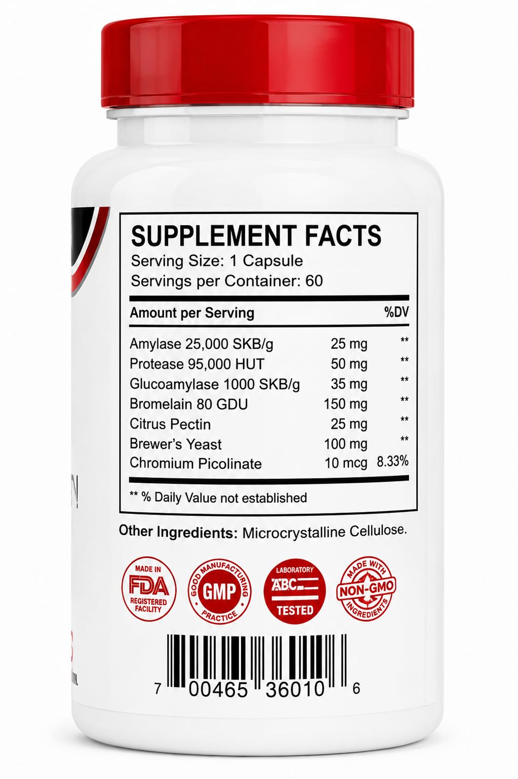 All Nue Gluten Block Carb Blocker - 60 Capsules - image 2