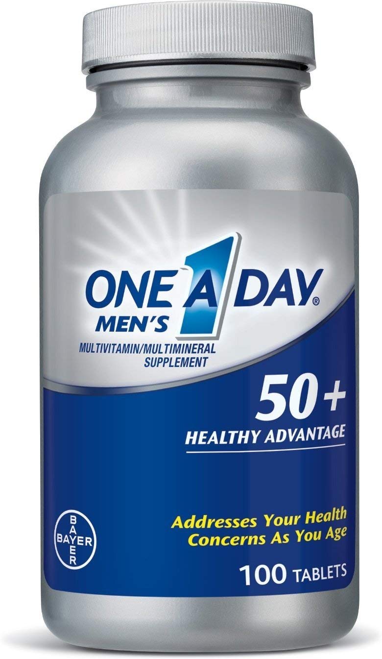 One A Day Men's 50+ Healthy Advantage Multivitamin - 200 Tablets