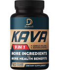 DEDICAD Kava Kava Capsules with Ashwagandha & Valerian - 90 Capsules