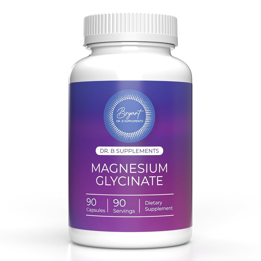 Dr B Supplements Magnesium Glycinate 120 mg - 90 Capsules