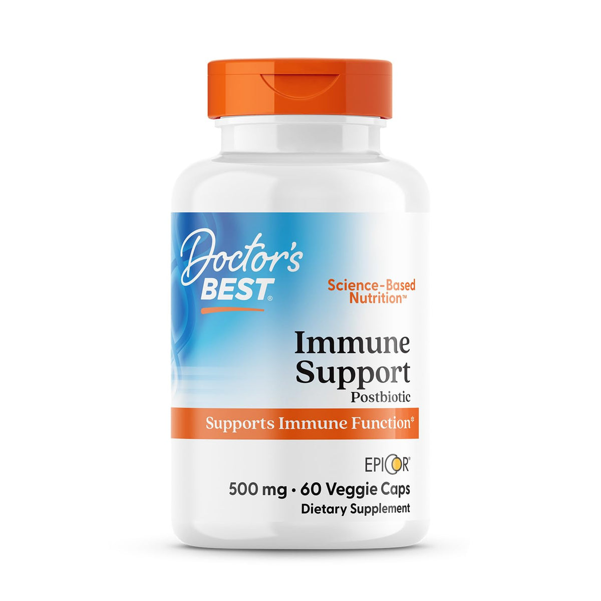 Doctor's BEST EpiCor Immune Support Postbiotic - 60 Vegetarian Capsules