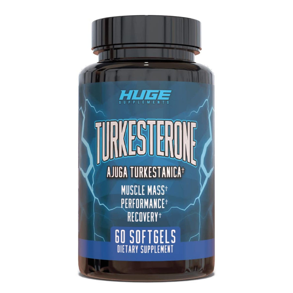 Huge Supplements Turkesterone 500mg Ajuga Extract - 60 Softgels