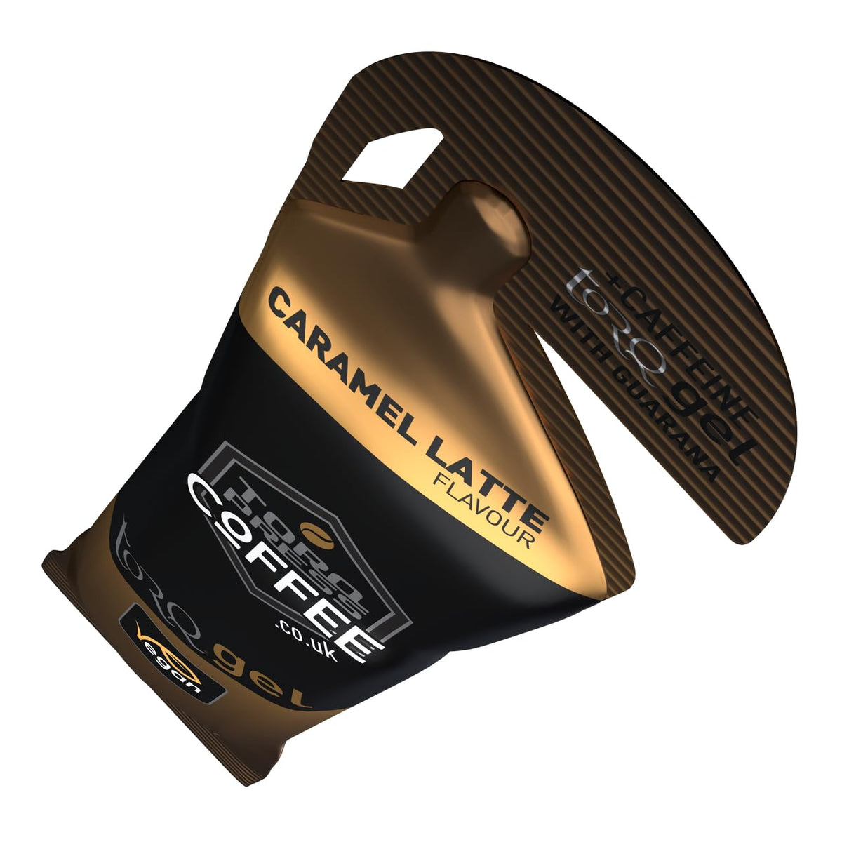 TORQ Energy Gel Caramel Latte with Guarana - Box of 15 - image 5