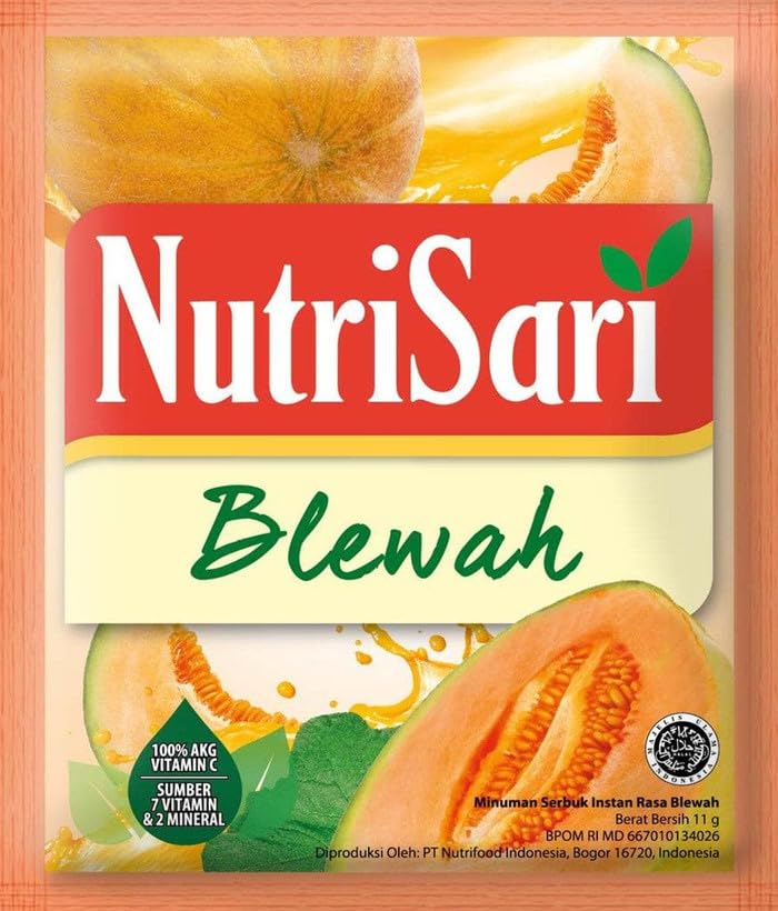 Nutrisari Blewah Cantaloupe Instant Drink Powder - 10 Sachets