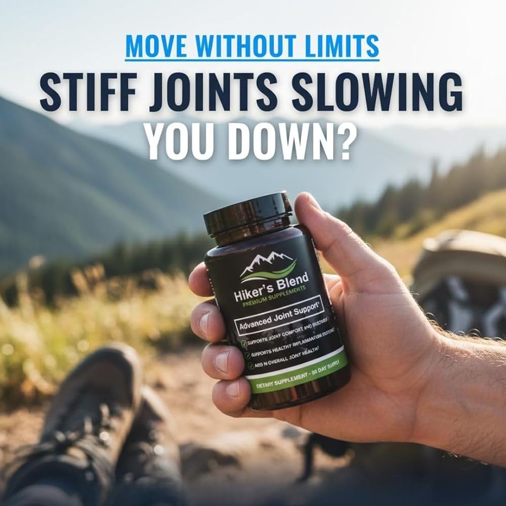 Hiker's Blend Advanced Joint Support Supplement - 90 Capsules - image 4