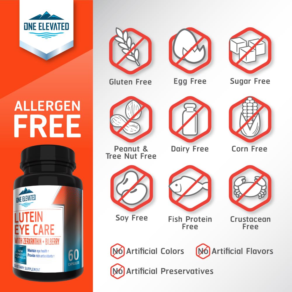 One Elevated Super Strength Eye Care Formula - 60 Capsules - image 4