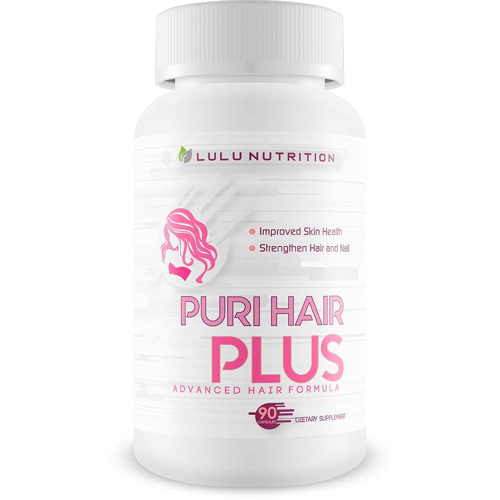Lulu Nutrition Puri Hair Plus Advanced Hair Formula - 90 Capsules
