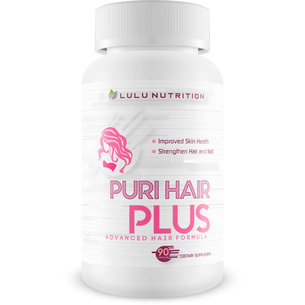Lulu Nutrition Puri Hair Plus Advanced Hair Formula - 90 Capsules