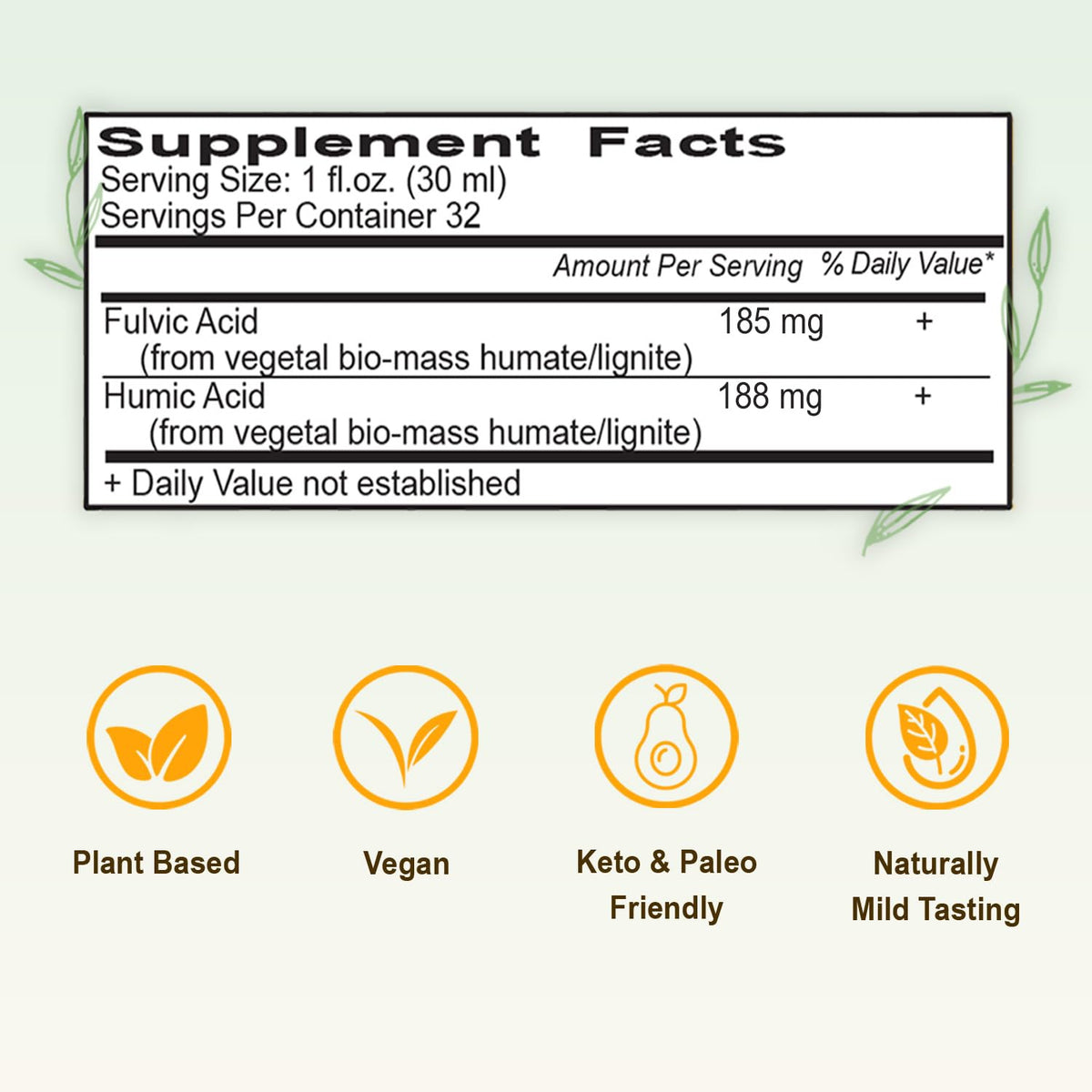 Vital Earth Minerals Fulvic Humic Mineral Blend Liquid - 3 x 32 Fl Oz - image 5