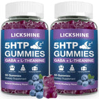 Lickshine 5-HTP GABA Sleep Support Gummies - 120 Count