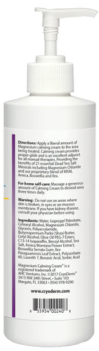 CryoDerm Magnesium Calming Cream - 8 fl oz - image 9
