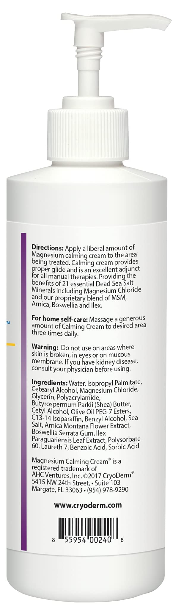 CryoDerm Magnesium Calming Cream - 8 fl oz - image 9