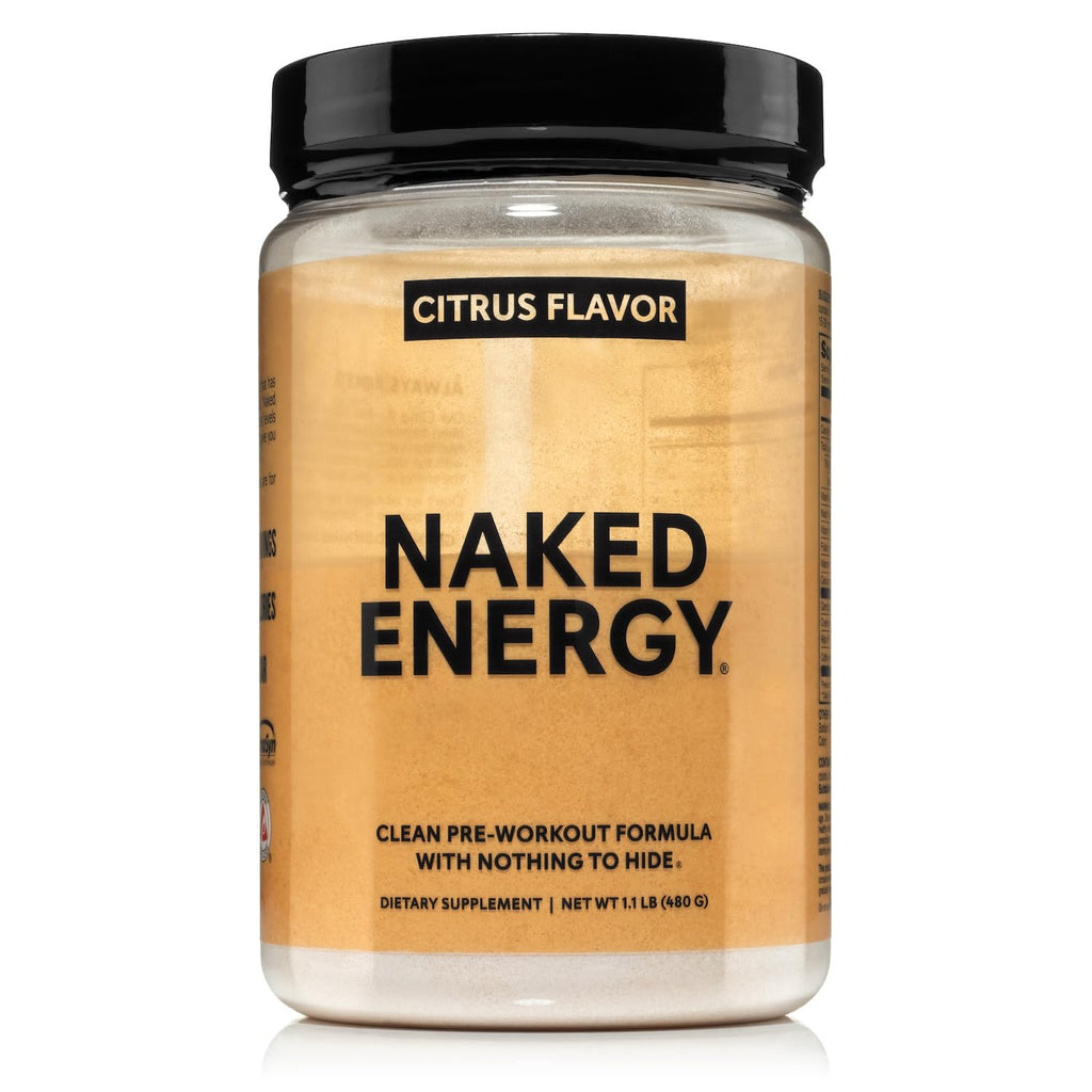 NAKED Citrus Energy Pre-Workout Powder - 30 Servings