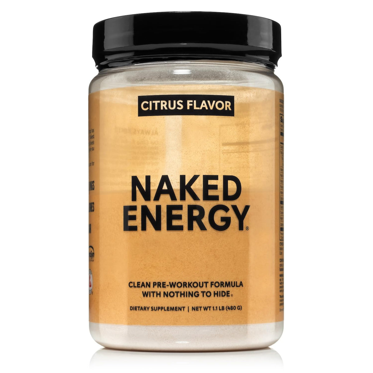 NAKED Citrus Energy Pre-Workout Powder - 30 Servings