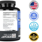 Crazy Muscle BCAA 3000mg 2:1:1 Branched-Chain Amino Acids - 120 Tablets - image 9