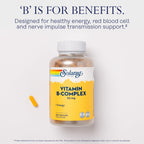 SOLARAY Vitamin B Complex 50 mg - Cellular Energy Vitamins